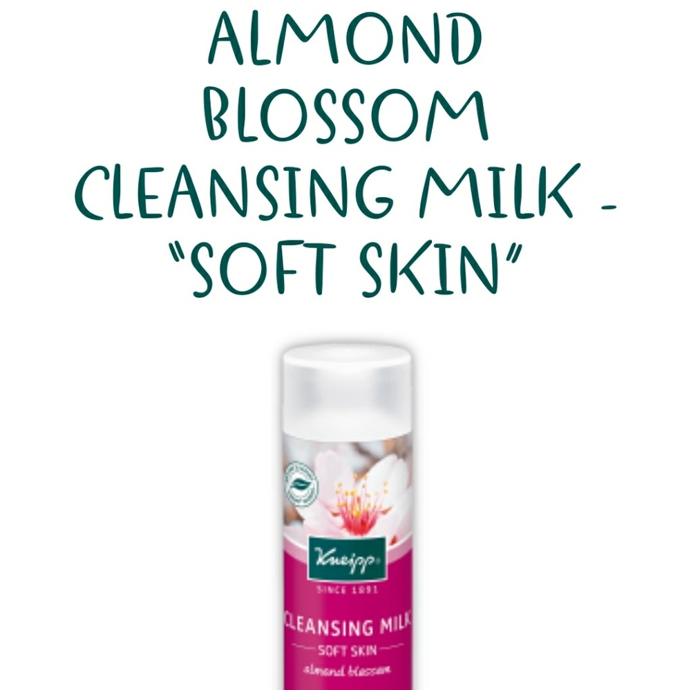 Almond blossom cleansing milk soft skin